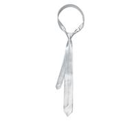 BYUTFA Cravatta Donna Sciarpa Sottile Cravatta Lunga JK Cravatta Uniforme Cravatta Sottile Tinta Unita Tinta Unita Cravatta Solida Cravatta Formale Nera Cravatta