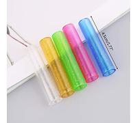 BYUTFA Matita 6 Pezzi Carino Matita Cappuccio Manica Copertura estensore Protezione in plastica Materiale Scolastico Nuovo