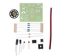 BYUTFA NE555 Oscillatore Buzzer Generatore di Toni elettronico Fai da Te Kit LED 8R 0,25W Altoparlante