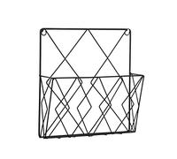BYUTFA Portaoggetti da Muro Portadocumenti da Parete Portariviste in Rete Collezione di Filo di Ferro Scavato per Custodia Verticale Forniture per Organizer per la casa