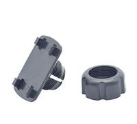 BYUTFA Supporto per Cellulare Cruscotto per Auto Parabrezza Supporto per Telefono Universale per Auto, Staffa Antiscivolo con Base a Testa sferica da 17 mm