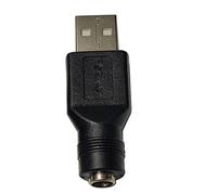 BYUTFA USB a per DC Adattatore USB 2.0 A Maschio a per DC 5.5x2.1mm per DC Femmina Connettore Carica Barile Jack Adattatore di Alimentazione per SM