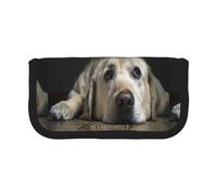 BYwenhopnbs Adorabile cane Labrador, astuccio portapenne di grande capacità, organizer per penne in tela per ragazze