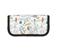 BYwenhopnbs Astuccio portapenne di grande capacità, organizer per penne, astuccio in tela per ragazze, per laboratorio scientifico, biologia e chimica.