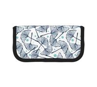 BYwenhopnbs Astuccio portapenne in tela con organizer per penne, astuccio portapenne in Gingko Biloba, grande capacità, per ragazze