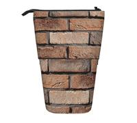 BYwenhopnbs Astuccio portapenne telescopico Stone Wall Bricks