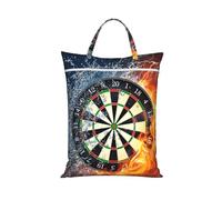 BYwenhopnbs Bersaglio per freccette, ghiaccio, fuoco, borsa per la biancheria, borse da viaggio bagnate, borsa per il lavaggio con cerniera