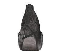 BYwenhopnbs Borsa a tracolla da uomo con stampa di leoni e leonesse, piccola borsa da viaggio a spalla.
