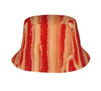 BYwenhopnbs Ci Sono Molti Pezzi di Cibo Che Cappelli a Secchiello da Uomo, Cappello a Secchiello da Esterno Casual con Protezione UV Cappello da Sole
