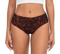 BYwenhopnbs Codice Programmatore Rosso, Slip di Supporto da Donna, Comodo e Morbido, Intimo per Donna