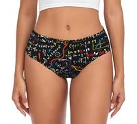 BYwenhopnbs Formula matematica, slip da donna con tasca comoda e morbida, biancheria intima da donna, Multicolore, XXL