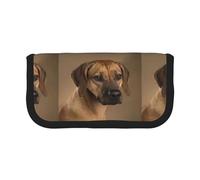 BYwenhopnbs Rhodesian Ridgeback, astuccio portapenne di grande capacità, organizer per penne in tela per ragazze