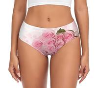 BYwenhopnbs Rose, Slip di Supporto da Donna, Comodi e Morbidi, per la Biancheria Intima da Donna
