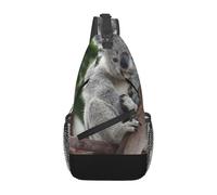 BYwenhopnbs Simpatica borsa a tracolla KoalaSling da uomo, piccola borsa da viaggio a spalla, zaino da giorno.