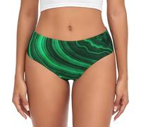 BYwenhopnbs Slip di Supporto da Donna con Trama in Malachite, Comodi e Morbidi, per la Biancheria Intima da Donna