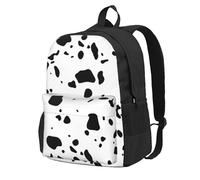 BYwenhopnbs Zaino da viaggio per la scuola, per uomini e donne, con scomparto per laptop da 15 pollici, motivo: dalmata, animali selvatici, dalmata.