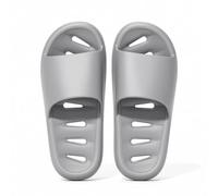 BYWXW Ciabatte da Doccia Antiscivolo,con fori di drenaggio Pantofole,Scarpe da Bagno Estate Sandali a Punta Apert da Casa Ciabatte da Doccia Antiscivolo(Size:EU 39/40,Color:Grigio)