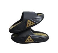 BYWXW Pantofole casual,Antiscivolo Scarpe estive EVA Extra Spesso Slippers Antiscivolo Piscina Ciabatte Doccia Casa Scarpe da Spiaggia Sandali(Size:EU 42-43,Color:Nero)