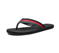 BYWXW Scarpe da spiaggia, Antiscivolo traspirante suola da massaggio flip-flop, massaggio casual estate toe clip sandali antiscivolo outdoor da spiaggia da uomo(Size:EU 45/46,Color:Verde)
