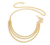 BYXG Catena in Vita, Catene Vita, Catenina Vita, Accessori Pirata Donna, Cintura Donna, Cintura Gioiello Donna, Cintura Catena Cintura con Cinta Gioiello Donna Cintura(Farfalla Dorata), 1 Pezzo