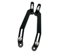 BYYINGS Regolatori del Parabrezza Flusso d'Aria Regolabile Parabrezza Vento Compatibile con FORZA750 FO&RZA 750 Forza750 2021 2022 Accessori Moto(Black)