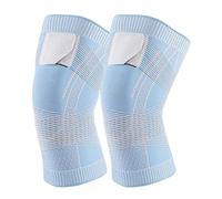 BYYLECL Ginocchiera sportiva, fascia elastica in nylon traspirante per fitness corsa, supporto per ginocchio professionale per ginocchiere protezione articolare