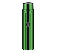 BYYLECL Rasoi elettrici tascabili Rasoi impermeabili per gli uomini, bagnati e asciutti USB ricaricabile Viso Body Trimmer per Viaggi Verde