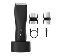 BYYLECL Rasoio per peli del corpo, ricaricabile, IPX7, impermeabile, per capelli bagnati e asciutti, per bikini, ascelle, gambe, braccia, corpo, viso, nero