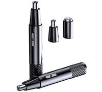 BYYLECL Trimmer per capelli da naso ricaricabile USB, rasoio professionale indolore per capelli per uomini donne, IPX5 impermeabile facile pulizia