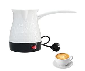 Byzesty Bollitore per caffè turco, 500 ml, macchina per espresso, macchina per caffè turco, caffettiera elettrica, caffettiera per casa, ufficio, viaggi, espresso, moka, tè