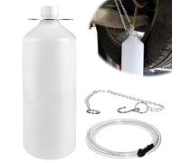 BYZESTY Dispositivo di sfiato dei freni, 1 l, con tubo da 60 cm, per la maggior parte delle viti di sfiato