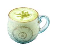 Byzieir Onda In - Bicchiere Soffiato A Mano | Tazze Per Latte Ispirate Al Mare,Per Caffè Caldo Succo Latte Studio Salotto Ufficio Cucina Hotel Compleanno Artisti Casa Spiaggia Studenti