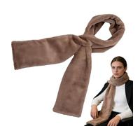 Byzieir Sciarpa Donna | Lavabile in Lavatrice | Sciarpa Breve in Pelo Animale Finto - Per Freddo, Madre, Fidanzata, Moglie, Appuntamenti, Camminate, Pendolarismo, Ciclismo, Scuola