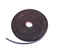 BZ 3D Cinghia Dentata GT2 6mm Larghezza GT2 Cinghie Distribuzione GT2 Timing Belt 6mm Superficie in Nylon Resistente per Stampante 3D,CNC.(5 Metri)
