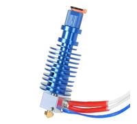 BZ 3D I3 Me-ga All Metal Hotend 12V 40W Kit per I3 Me-ga,Mega X,Mega S,Mega Pro Estrusore V5 J-Head Hotend,Upgrade Bimetallico Heatbreak,Blocco Riscaldante Alluminio,Ugello Ottone 0,4mm.