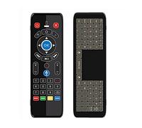 bzcemind Retroilluminazioni Touch Pad gioco Mini tastiera per voce remota Gyro Scope 2.4G IR LED luce per scatola TV Smart TV,with Voice