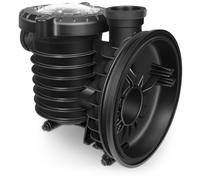 Bzcovac 17307-0110S Gruppo corpo trappola/pompa per Pentair Sta-Rite IntelliPro, Max-E-Pro Series - Kit completo per serbatoio con cestello, coperchio e tappi di scarico, sostituisce 17307-0110W