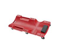 BZJPRFC Creeper for Meccanico, for Garage A Basso Profilo Stampato A Soffio, for Auto, con Poggiatesta Imbottito E Vassoi for Attrezzi, capacità 100 kg(Red,92x41x11.5cm)