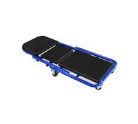 BZJPRFC Creeper Pieghevole A Z, Creeper for Garage con Ruote for Carichi Pesanti, Creeper A Basso Profilo con 6 Ruote, capacità di 150 kg for Riparazioni Auto in Officina(Blue,91.44x42cm)