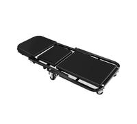 BZJPRFC Creeper Pieghevole A Z, Creeper for Garage con Ruote for Carichi Pesanti, Creeper A Basso Profilo con 6 Ruote, capacità di 150 kg for Riparazioni Auto in Officina(Black,91.44x42cm)