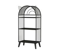 BZJPRFC Libreria Creativa, Libreria Indipendente Da Pavimento, Libreria A 2/3/4 Ripiani Con Contenitore, For Soggiorno, Camera Da Letto, Ufficio, Portata 100 Kg(2-Tier)