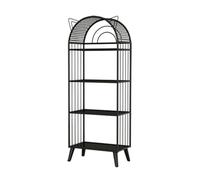 BZJPRFC Libreria Creativa, Libreria Indipendente Da Pavimento, Libreria A 2/3/4 Ripiani Con Contenitore, For Soggiorno, Camera Da Letto, Ufficio, Portata 100 Kg(3-Tier)