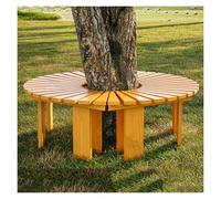 BZJPRFC Panca In Legno Avvolgente, Seduta Da Esterno Senza Schienale For Patio, Portafiori Da Giardino For Balcone, Resistente Alle Intemperie E Con Forma Estensibile All'infinito(Color1)