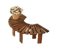 BZJPRFC Panchina For Alberi, Sedie Decorative For Esterni, Portafiori Da Balcone, Forma Ad Arco Adatta Agli Alberi, Forma Estensibile All'infinito, Capacità 400 Kg(Color2)