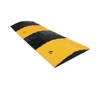 BZJPRFC Rallentatore in Gomma Nero/Giallo, Dosso Stradale in Gomma, Rampa di Accesso al Parcheggio, Rampa di Gomma for Veicoli, Rampa di Salita for Auto da Garage, Dosso Stradale for Scuola