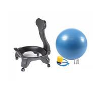 BZJPRFC Sedia Balance Ball con Ruote E Supporto for La Schiena