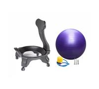 BZJPRFC Sedia Balance Ball con Ruote E Supporto for La Schiena