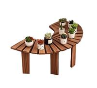 BZJPRFC Supporto For Fiori Da Balcone Da Giardino, Panca Semicircolare For Alberi, Seduta Decorativa For Mobili Da Esterno, Forma Estensibile All'infinito, Capacità 400 Kg(Color1)