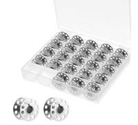 BZKSER Bobine Metallo Rocchetti Spolette - 25pcs Bobina Macchina Da Cucire,accessori macchina da cucire,Bobina Per Macchina Da,Rocchetti Per Cucito Bobina Per La Maggior Parte Delle Macchine Da Cucire