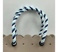BZSDDY 1/2 Paio 65 cm * 2 cm Blu Scuro Manico in Corda di Ricambio per Obag Craft O Bag Manici Corti/Lunghi Manici per Borsa Manico in Corda per Borsa Crafting